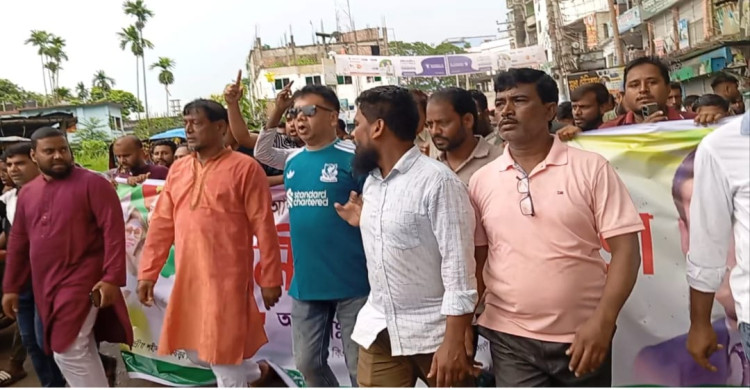সরাইলে বিএনপি নেতা আনোয়ার হোসেন মাস্টারের নেতৃত্বে র‍্যালি ও আলোচনা সভা
