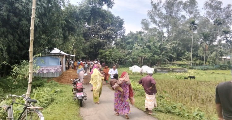 ছাগল বাঁচাতে গিয়ে ট্রেনের ধাক্কায় গৃহবধূর মৃত্যু