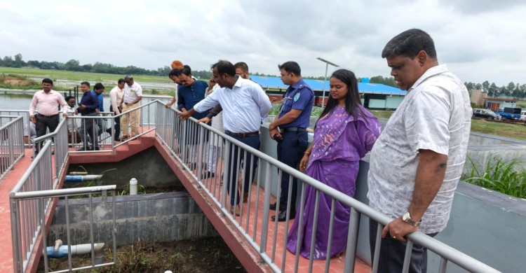 বীরগঞ্জে ১১ কোটি টাকা ব্যায়ে ডাম্পিং কম্পোস্টিং ষ্টেশন পৌরসভাকে হস্তান্তর করা হয়েছে