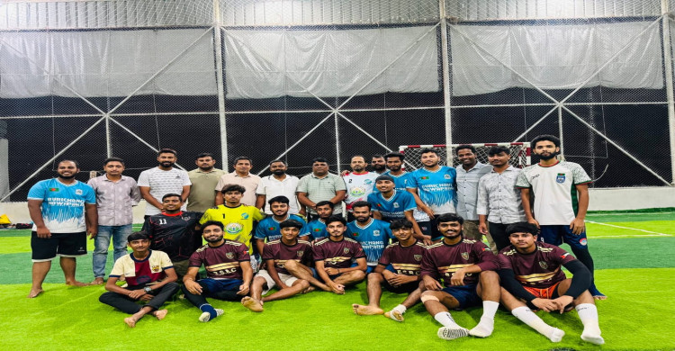 বুড়িচং নোয়াপাড়া যুব সমাজ ফুটবল টিমকে হারিয়ে চ্যাম্পিয়ন বুড়িচং মনোহর আলী ফকির বাড়ি যুব উন্নয়ন ফোরাম। গোল ৪-২